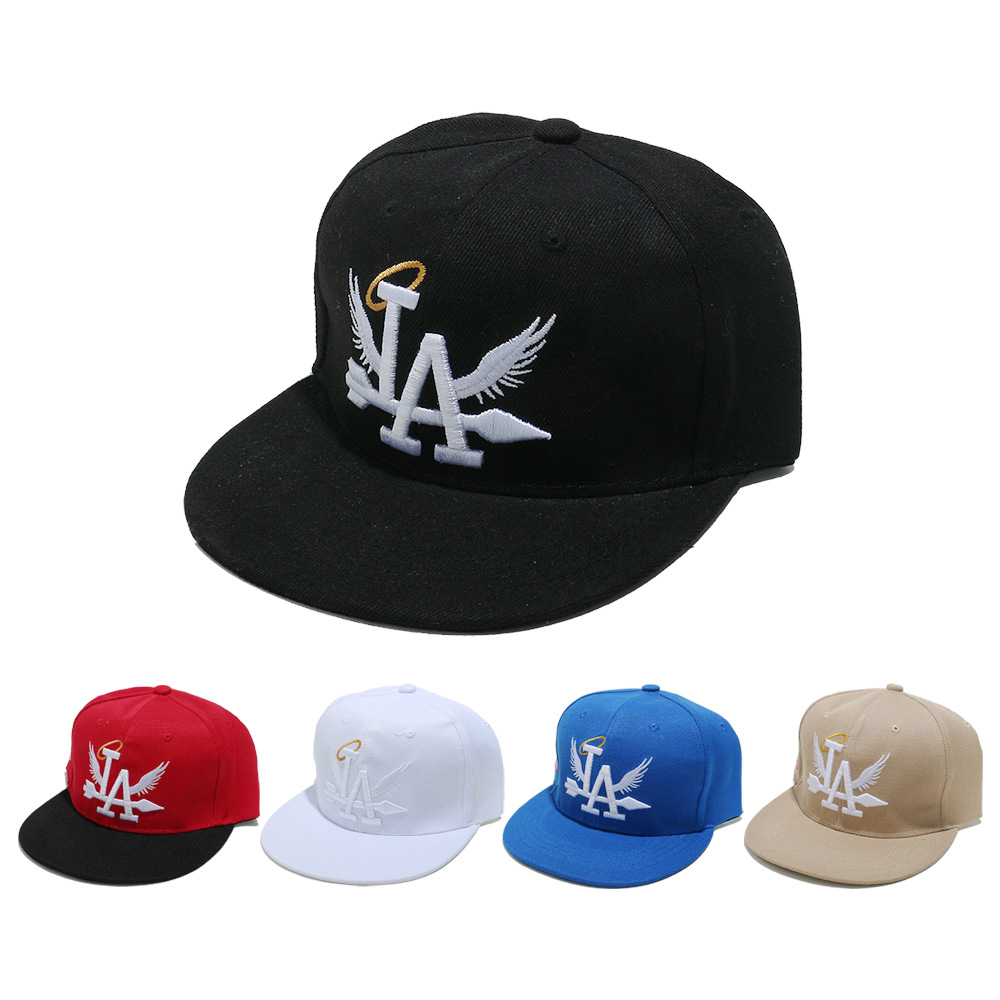 3D embroidery LA snapback cap YB-BQMZ488